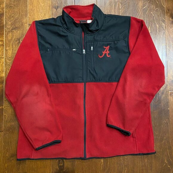 Genuine Sports Vintage NCAA Alabama Crimson Tide Denali Fleece Mens Size XXL - Picture 3 of 8